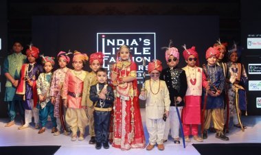 फैशन के रैम्प पर दिखा नन्हें मुन्ने किड्स मॉडल्स का अनोखा अंदाज