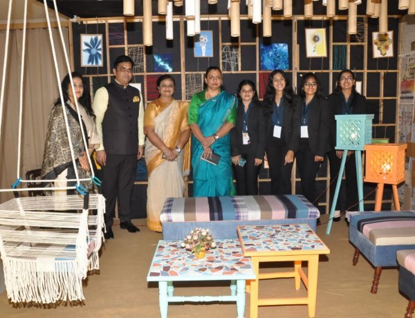 IIFD की आंतरिक एक्सीबिशन अरासा और फैशन एक्सीबिशन गाबा का शुभारम्भ हुआ