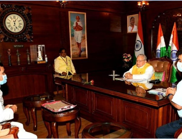 राजस्थान राजभवन में हुआ हास्य कवि संदीप शर्मा का काव्य पाठ