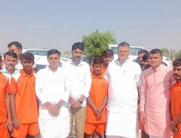 केसरी कॉलेज बागोड़ा में सांसद खेल का हुआ शुभारंभ