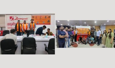 विश्व हिन्दु महासंघ गुजरात के अध्यक्ष श्री नवीन कुमठ द्वारा सूरत की अग्रणि छह कंपनियों में भव्य स्वास्थ्य जाँच शिविर का आयोजन