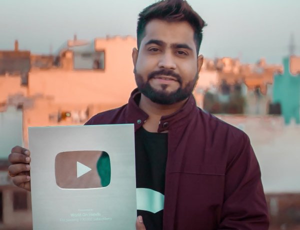 जयपुर के क्रिएटिव फोटोग्राफर पुनीत सबनानी को यूट्यूब से मिला सिल्वर प्ले बटन