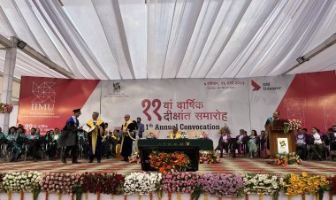 आईआईएम उदयपुर ने अपने 11वें वार्षिक दीक्षांत समारोह में 398 छात्रों को एमबीए की डिग्री प्रदान की