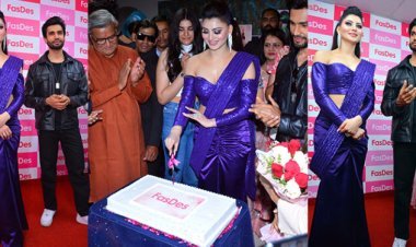 फैशन डेस्टिनेशन “फैसडेस” की ओपनिंग सेरेमनी में बॉलीवुड सेलिब्रिटी उर्वशी रौतेला व रोहित खंडेलवाल ने की शिरकत