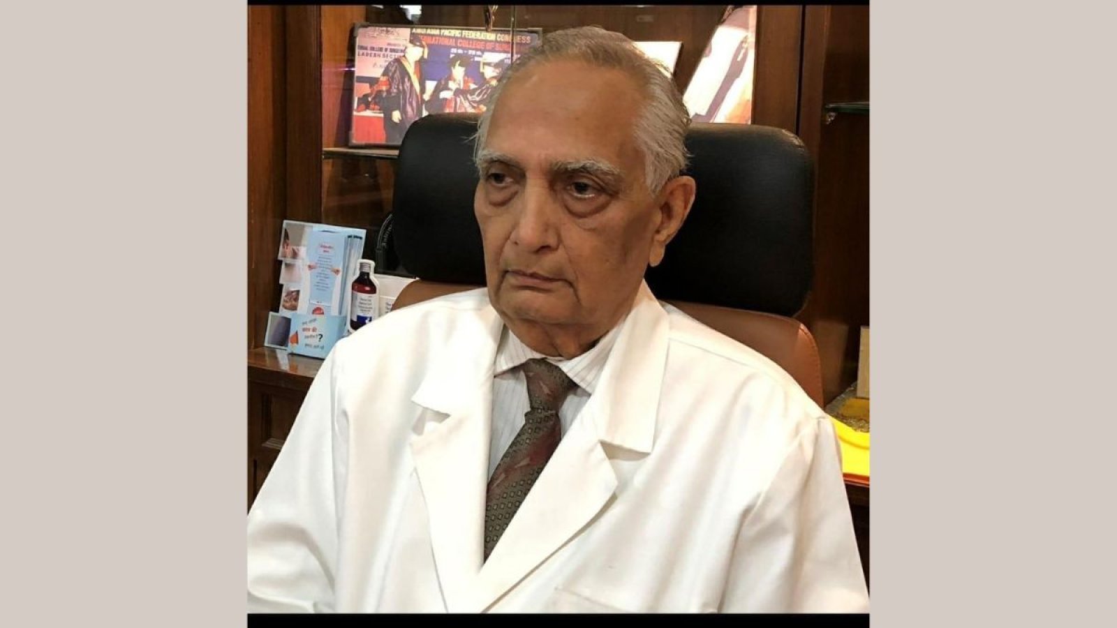 प्रमुख चिकित्सा शोधकर्ता, प्रो. एचएस असोपा का निधन, उनकी योगदान से समृद्धि और सम्मान से भरा चिकित्सा समुदा