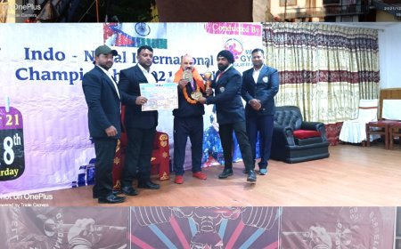 अंतरराष्ट्रीय खिलाड़ी पावरलिफ्टर जितेंद्र सिंह, भारतीय गौरव पुरस्कार 2024 से सम्मानित होंगे