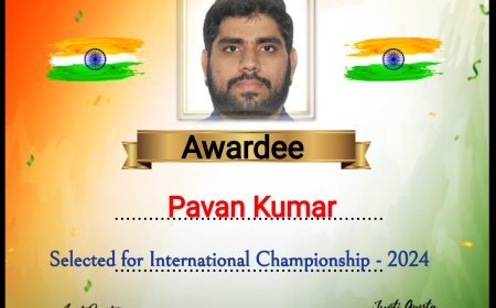 कर्नाटक के बॉडीबिल्डर पवन कुमार 26 जनवरी 2024 को भारतीय गौरव पुरस्कार से सम्मानित होंगे