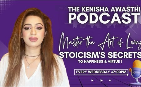केनिशा अवस्‍थी ने अपना पॉडकास्ट' लॉन्च किया