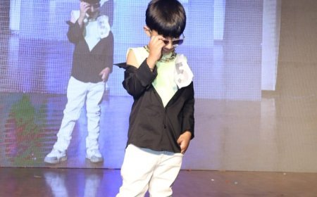 हेरिटेज किड्स फैशन शो में तथांश जैन मिस्टर कैटेगरी में बने विनर, भवि सोकल ने जीता मिस कैटेगरी का क्राउन