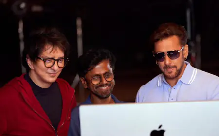 'सिकंदर' के लिए सलमान खान की नई शुरुआत, साजिद नाडियाडवाला और एआर मुरुगडोस के साथ शुरू की शूटिंग