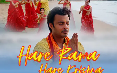 अश्विन महाराज लेकर आये हैं नया भक्ति गीत हरे राम हरे कृष्णा 