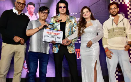 निर्माता मंजू भारती ने किया पांच फिल्मों को लॉन्च