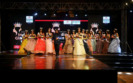चमचमाती रात में टॉप फाइनलिस्ट मॉडल्स के साथ नेशनल ब्यूटी पेजेंट मिस एंड मिसेज़ इंडिया ग्लैम का ग्रांड फिनाले हुआ सम्पन्न