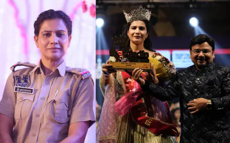 मिसेज इंडिया ग्लैम 2025: एसआई हेमलता शर्मा ने रचा इतिहास, राजस्थान पुलिस का नाम किया रोशन