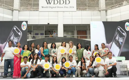 डॉ. रेखा चौधरी के द वर्ल्ड डिजिटल डिटॉक्स डे इवेंट में साहिल सलाथिया, अपेक्षा पोरवाल समेत अन्य को सम्मानित किया गया