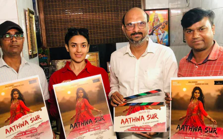 'आठवाँ सुर' का भव्य पोस्टर लॉन्च, वृंदावन में शुरू होगी शूटिंग