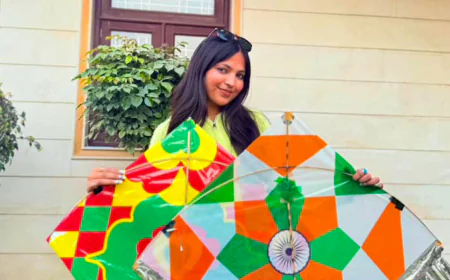 मिस इंडिया ग्लैम 2026 रनर-अप पायल सैनी ने मकर संक्रांति पर लोगों को दी शुभकामनाएं