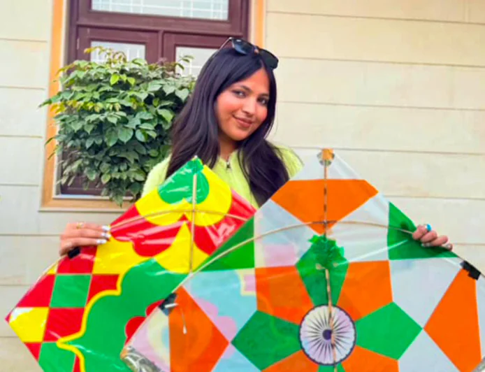 मिस इंडिया ग्लैम 2026 रनर-अप पायल सैनी ने मकर संक्रांति पर लोगों को दी शुभकामनाएं