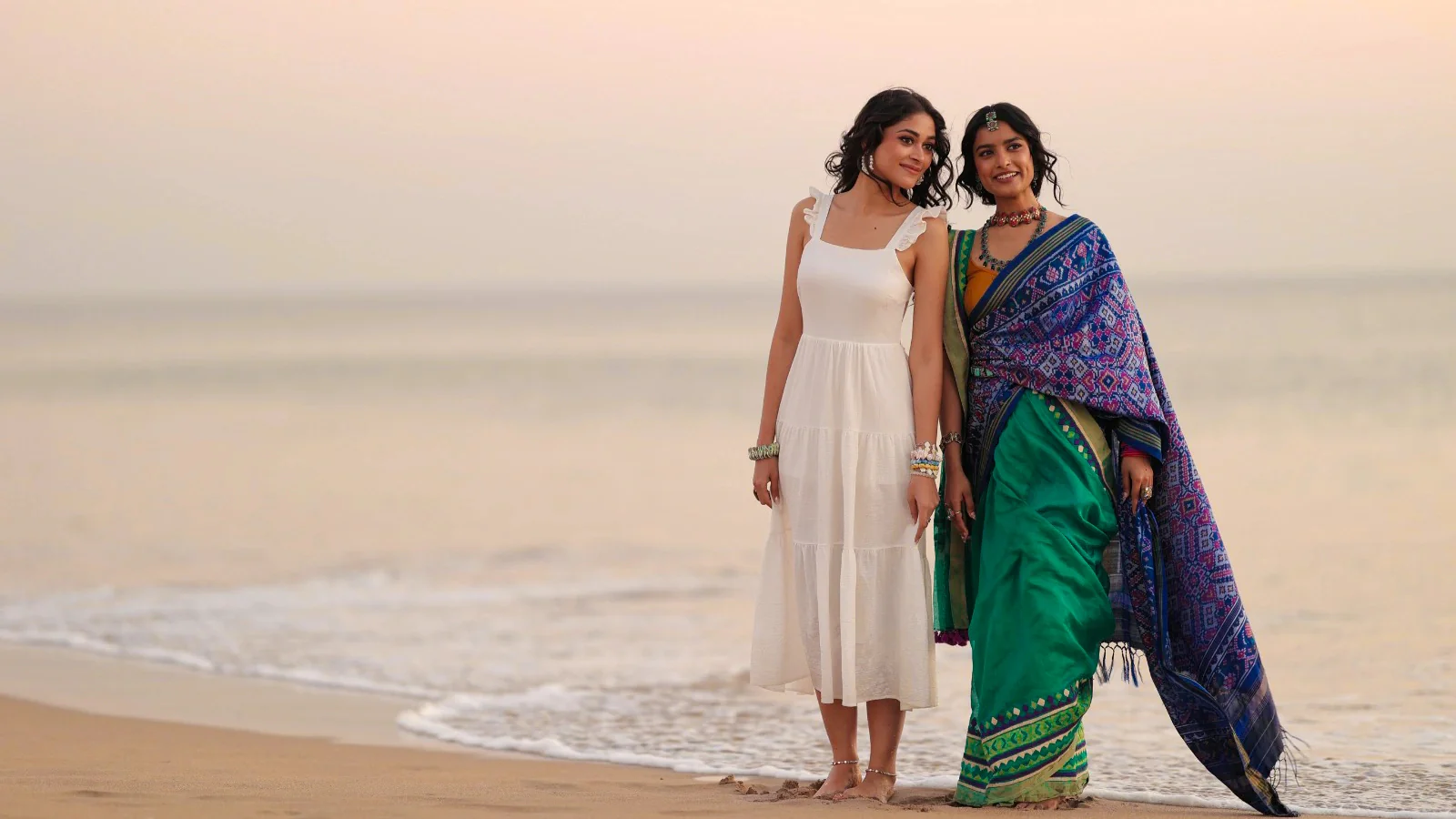 फेमिना मिस इंडिया रनर्स-अप ने शिवराजपुर बीच की तटीय खूबसूरती को किया एक्सप्लोर